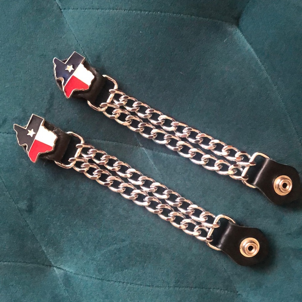 🇨🇱Vintage Biker Vest Extenders ⛓